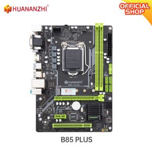 Huananzhi B85 Plus Motherboard M-ATX Intel LGA 1150 I3 I5 I7 E3 DDR3 16GB M.2 SATA3 USB3.0 VGA DVI HDMI-kompatibelt mainboard