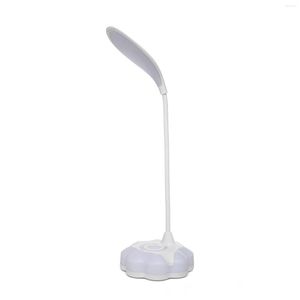 Table Lamps Eye Protection Student Reading Lamp With Luminous Automatic LED Desk Touch Switch Rechargeable Dimming