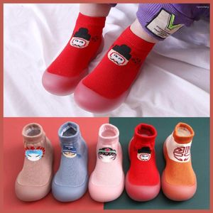 First Walkers Baby Girls Shoes Cotton Anti-Slip Chinese Year Opera Boys Toddler Walker Bambini Suola in gomma morbida Scarpa