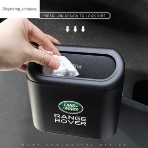 In-vehicle Trash Can Car Garbage Case Storage Bucket Accessories For Land Rover Range Freelander Discovery Sport Evoque 3 4