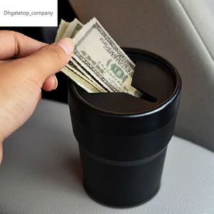 Multifunctional Car Mini Pen Tissue Coin Holder High Quality PP Silicone Box Trash Bin Container