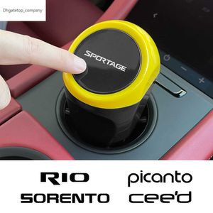 Kia Sportage Rio Picanto Sorento Ceed Optima Soul Forte Cadenza K9 Sedona Telluride Auto Garbage Bin Accessories