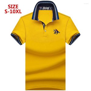 Men's Polos 2022 Classic Mens Polo Camisetas Longa Manga Longa Autonm Men's Cirts Brands Camisa Masculina Plus Tamanho 6xl 7xl 8xl 9xl 10xl
