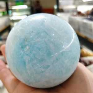 Figurki dekoracyjne Naturalne niebieskie opal prawdziwe kamienie szlachetne rzadkie kulki mineralne kwarc kwarc druse reiki estetyczne ozdoby kryształowe skały pokój