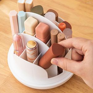 Storage Boxes Keep Neat Little Handle See-through Desktop Cosmetic Organizer Household Supplies