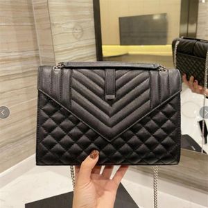 Envelope flap handbag shoulder Bag Women Fashion brand Luxurys Designers crossbody chain Bags women purse wallet24cm 18cm249T