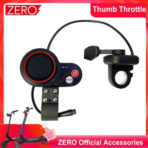 Original Zero Thumb Thressle Electric Scooter LCD Display Kit Suit f￶r noll 8 9 10 10x 11x QS-S4 LCD239J