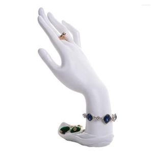 Smyckespåsar 70% Skyltdocka Handsmycken Glove Ring Armband Show Stand Rack Holder