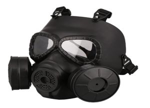 M40 Double Fan Gas Mask CS Filter Paintball Helmet Tactical Army Capacetes De Motociclista Guard FMA Cosplay1973799