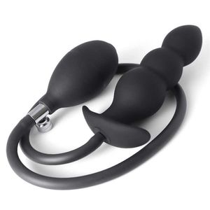 Massageador sexual bola de metal inflável brinquedos anal infláveis ​​para homens homens enormes ânus but but but dilat