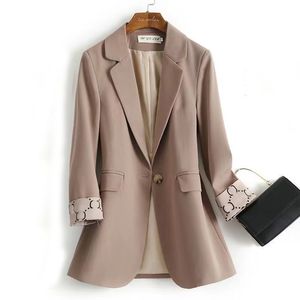 Winter coat Coats designer women Women's suit retro fashion women's solid color series professional jacket A-grain button slim fit oversized women's clothing