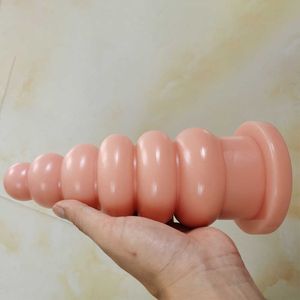 Beauty Items Huge Dildo For Men Women Anal Plug Beads Silicone Big Butt Vagina Prostate Massager Gode Masturbators Erotic sexy Shop Toy