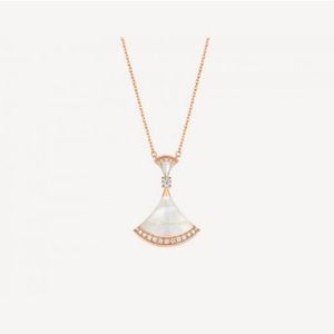 Womensjewelry Shell Pendation Collecle Gem Pendants Ожерелье бриллиантовое золото-защитное и цветное дамы модные роскошные