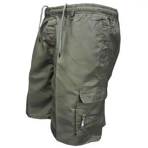 Running Shorts Męski ładunek wojskowy 2023 Armia kamuflaż taktyczne joggery mężczyźni bawełniane luźne prace swobodne krótkie spodnie plus size 3xl