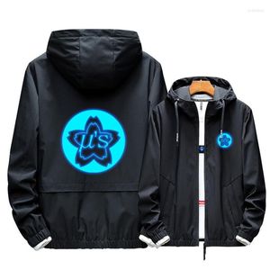 Erkek Hoodies Yaz Güneş Koruyucu Aşk Canlı Cosplay Rol Minami Kotori Hoodie Noctilucent Polyester Baskı Fermuar Moda İnce Erkekler Ceket