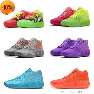 nuovi Sport Lamelo Scarpe da basket Sneakers Scarpe da ginnastica da esterno Ball Mb.01 Uomo 3 palline Be You Ufo Rock Ridge Rosso Rick e Morty Queen City