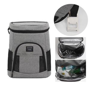Thermal Cooler Insulated Picnic Bag Functional Pattern For Work Climbing Travel Backpack Lunch Box Bolsa Termica Loncheras294l