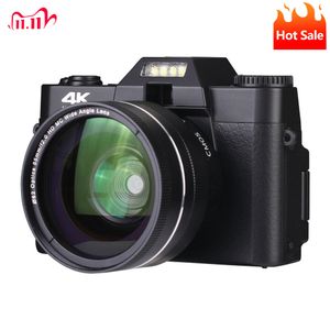Dijital Kameralar 4K HD Yarım DSLR Professional 16x geniş açılı lens Macro Wifi Hızlandırılmış Çekim 221101