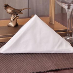 Table Napkin Towel Beautiful Durable Square El Cafe Dining Cloth Satin Handkerchief Wedding Decor For Daily Life