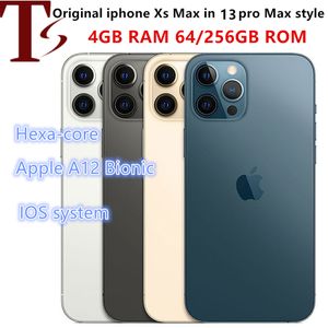 Apple Original iphone Xsmax in pro Max style phone Unlocked with promax box Camera appearance G RAM GB ROM iOS