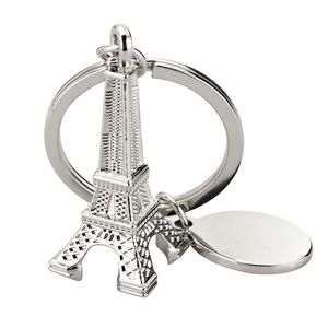 Eiffel Tower Keychains Metal Creative Gift Keyring Acess￳rios de moda Logo RRA424