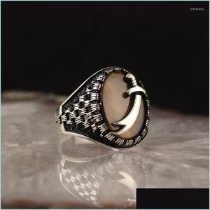 Кластерные кольца кластерные кольца S 925 Стерлинговое кольцо кольцо тигр глаза камень zfiqar sword model mud