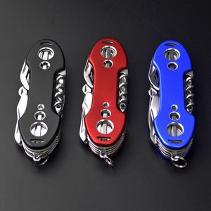 Hand Tools Tricolor 5 Ring 11 Open Multi-purpose Knife with Outdoor Spare Portable Emergency Survival Multi-purpose Combination Tool