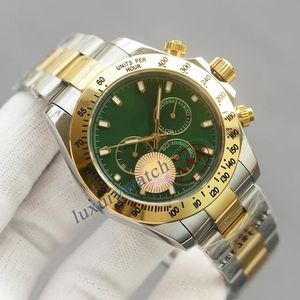 Obserwuj męskie zegarki Zegarki zegarki Gold Automatyczny rozmiar 41 mm 904L Pasek ze stali nierdzewnej Opcjonalny zegarek dla mężczyzn Noctilucennt Watchs