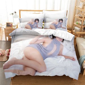 Bedding sets Sexy Duvet for Couples Sex Girl Cover Sets Bikini girl Kids Boys Girls Bed Set Quilt Comforter Covers L221025