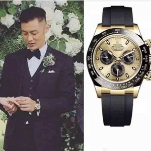 wenles same luminous fine steel watch ditongna mens automatic mechanical handsome high-end WSRT