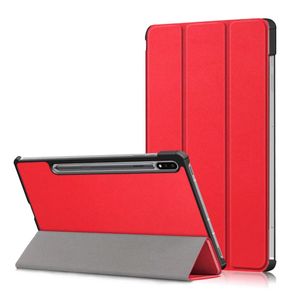 Smart Cases For Samsung Tab S7 Plus SM-T970 T975 S8 Plus SM-X800 X806 FE Case Slim Leather Cover Tablet Auto Sleep Wake Function