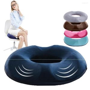 Stol täcker komfort Donut Seat Cushion Soffa Hemorroid Memory Foam Anti Massage Tailbone Pillow Car Office