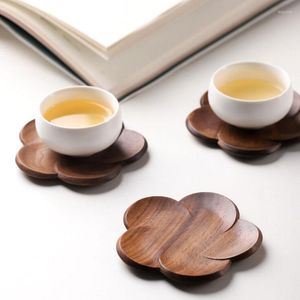 Tapetes de mesa 1 pcs tigela tuaspot belnut montanhas-russas de chá de café copo copo placemats decoração decoração resistente ao calor cozinha de tapete durável