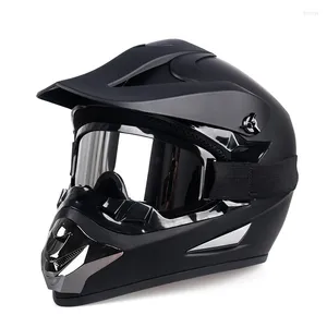 Motorcykelhjälmar 2022 Gratis presentskyddshjälm Motocross Moto Bike Full Face Adult Women Racing Sports Off-Road Scooter ATV