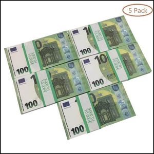 Decompression Toy Billet Euro 10 20 100 Dollars Toy Currency Party Fake Copy Money Children Gift 50 Ticket Faux Drop Delivery 2022 T Dhdqc8DXB60S9