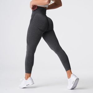 Yoga -Outfit NVG gesprenkelt nahtlos Lycra spandex Leggings Frauen weiche Trainingsstrumpfhosen Foves Outfits Hosen hoher Taillen -Fitnessstudio 22