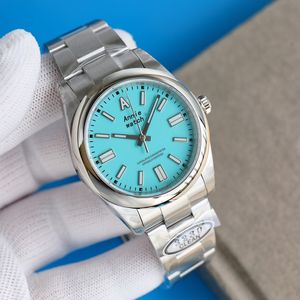 Annie 2022 Neu 3230 saubere Bewegung 41 mm eisblau leuchtend 904 Stahlmaterial Sapphire Glass AAAA Luxus Männer Uhren Automatische Designer -Armbandwatchwatch Ts1200