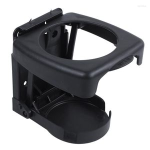 Drink Holder Black Plastic Folding Car Truck Cup Can Bottle Stand