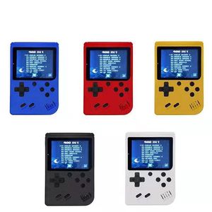 Retro bärbar mini-handhållen videospelskonsol 8-bitars 3,0 tum färg LCD-spelare för barn Inbyggd 400 spel