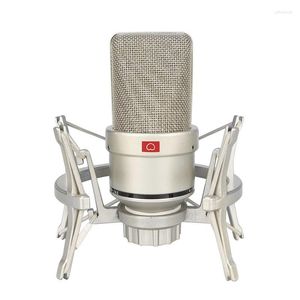Microphones TLM103 Kondensor Mikrofon för bärbar dator/datorprofessionell inspelning Singing Vocals Gaming Podcast Live