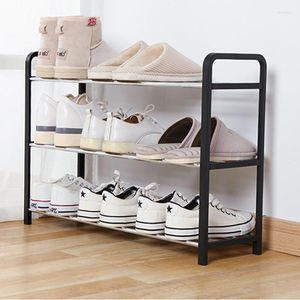 Clothing Storage 4/5 Tiers Steel Pipe Detachable Dustproof Shoe Rack Organizer Shoes Space-Saving Stand Cabinet Shelf