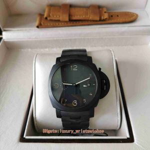 VSF Maker Mens Watc 44mm 1950 GMT PA438 00438 3 Days Power Reserve Watches Ceramic Bezel Bracelet CAL.P.9001 Movement Mechanical Automatich Men's Wristwatches