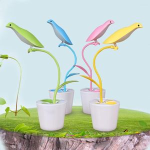 Table Lamps 1pcs Free Bird Reading Lamp LED Chargable Light Childlike Desk Lighting Energy Saving Indoor Bulbing Eye Protection Lampas