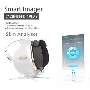 AI Inteligentny analizator skóry twarz maszyna Scnner 3D Magic Mirror Digital Image Detector Analiza twarzy 36 milionów pikseli z 21,5 -calowym ekranem dotykowym