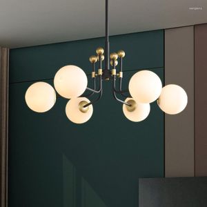 Lampadari Nordic E27 Bianco Trasparente Grigio Vetro Per Camera Da Letto Foyer Sala Da Pranzo Lampada A Sospensione Goccia