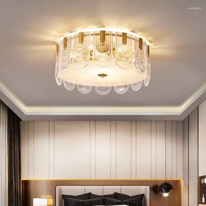 Chandeliers Modern Luxury Style Crystal Glass LED Chandelier For Living Room Bedroom Dining Kitchen Ceiling Lamp Gold E14 Design Light