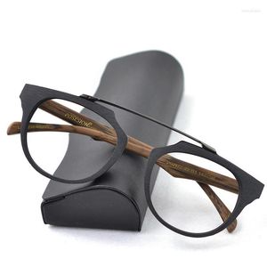 Güneş Gözlüğü Çerçeveleri Hdcrafter Vintage Gösteri Gözlükleri Çerçeve Erkek Kadın Gözlükler Optik Reçeteli Açık lens Erkek Kadın