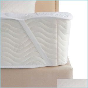 Mattress Pad Mattress Pad Quilded Anti Allergy Super Soft Protector/Pad/ER Drop dostawa 2022 Domowe Tekstylia Podstawa DHA6D