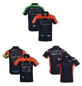 MOTO abbigliamento motociclistico risvolto estivo T-shirt ad asciugatura rapida nuova POLO con risvolto da corsa