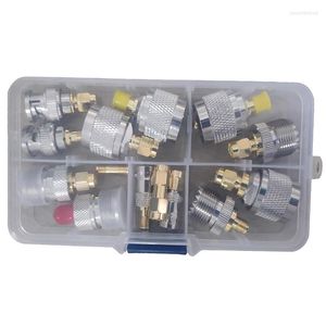 照明アクセサリJXRFコネクタ14PCS RFアダプターSMAからBNC UHF Nタイプコックスカップリングナットバレルコンバーターのアンテナ